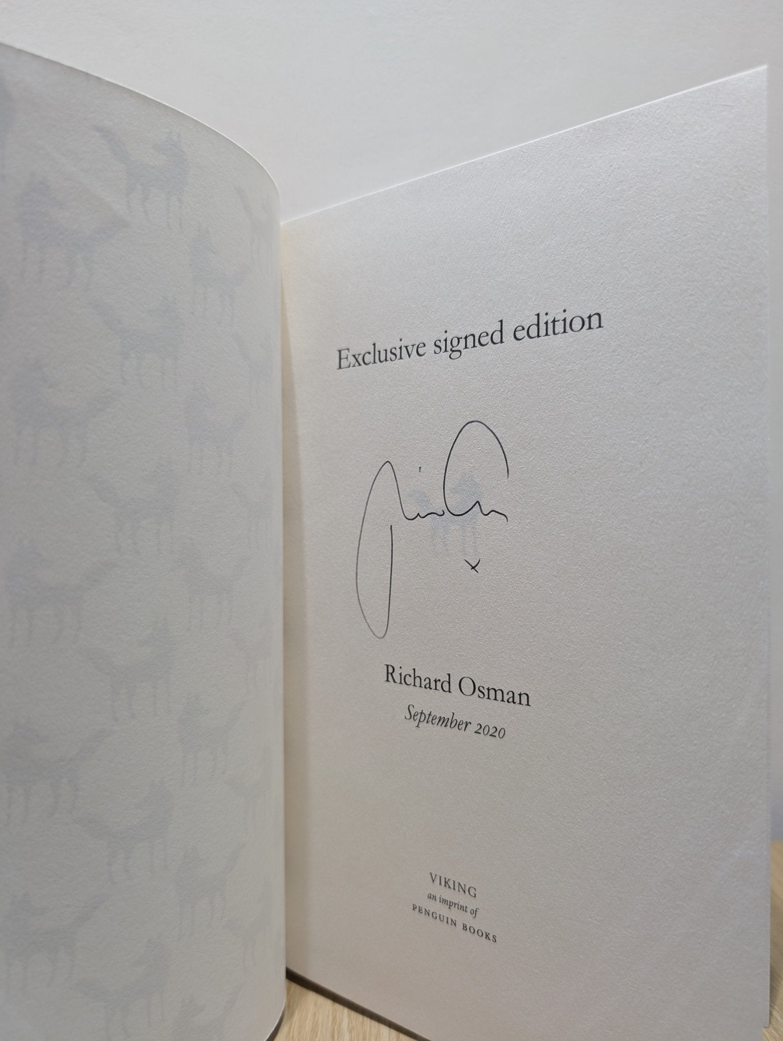 The Thursday Murder Club Set 1 - 4 by Richard Osman (Signed First Edition) - Fialta Books