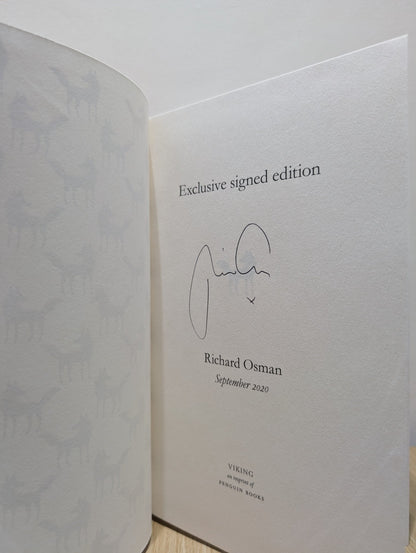 The Thursday Murder Club Set 1 - 4 by Richard Osman (Signed First Edition) - Fialta Books