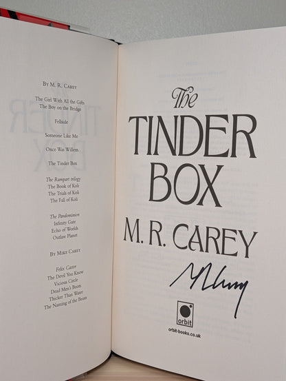 The Tinder Box by M. R. Carey (Signed First Edition) - Fialta Books