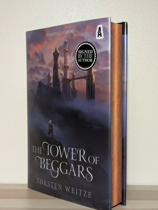 The Tower of Beggars by Torsten Weitze (Signed First Edition with sprayed edges) - Fialta Books