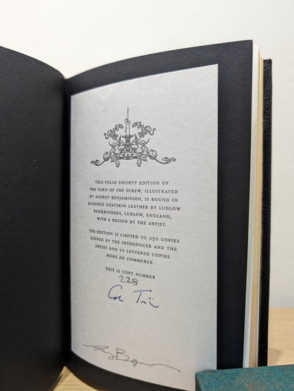 The Turn of the Screw by Henry James (Folio Limited Leatherbound Edition) - Fialta Books