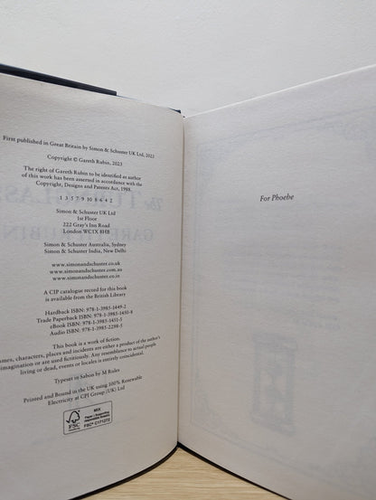 The Turnglass by Gareth Rubin (Signed Numbered First Edition with sprayed edges) - Fialta Books