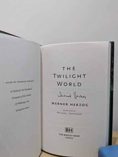 The Twilight World by Werner Herzog (Signed First Edition) - Fialta Books