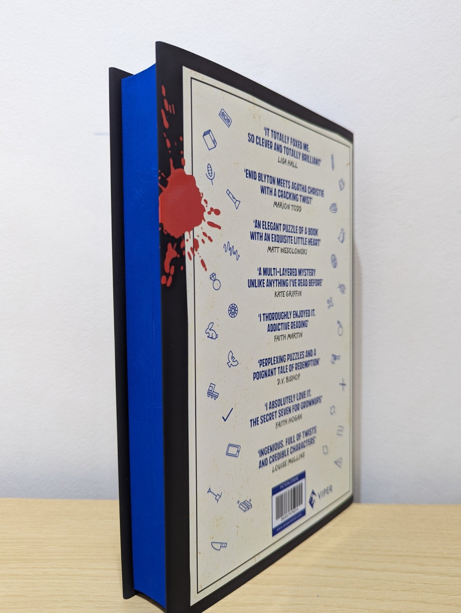 The Twyford Code by Janice Hallett (Signed First Edition with sprayed edges) - Fialta Books