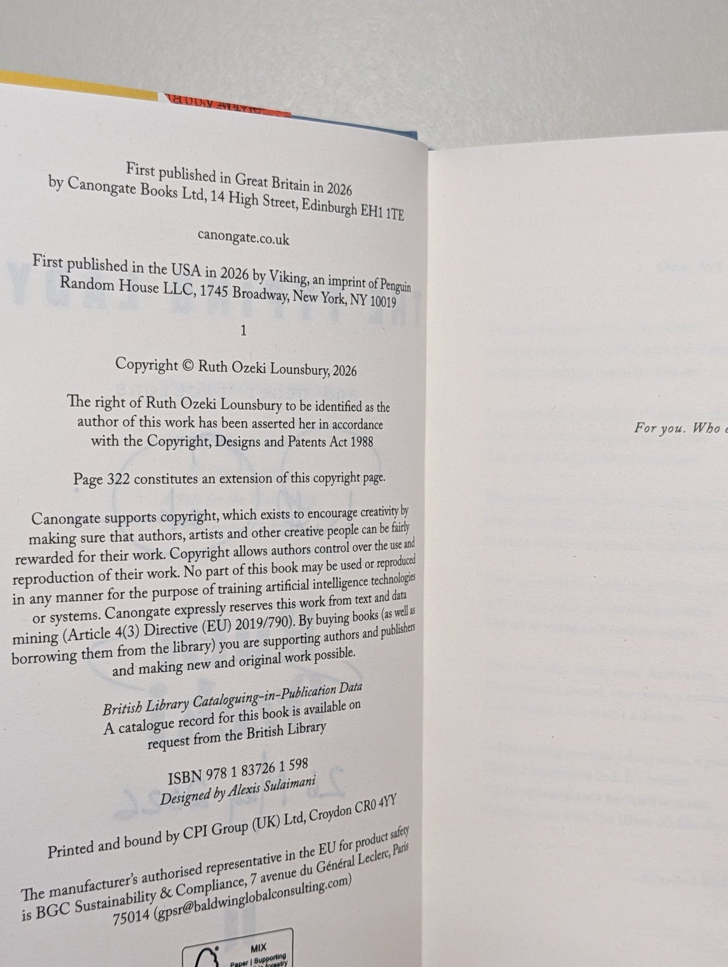 The Typing Lady and other fictions by Ruth Ozeki (Signed Dated First Edition) - Fialta Books