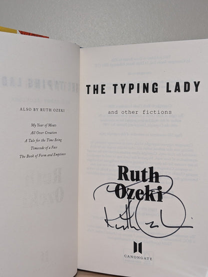 The Typing Lady and other fictions by Ruth Ozeki (Signed First Edition) - Fialta Books