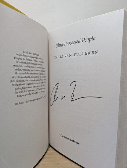 The Ultra - Processed People by Chris Van Tulleken (Signed First Edition) - Fialta Books