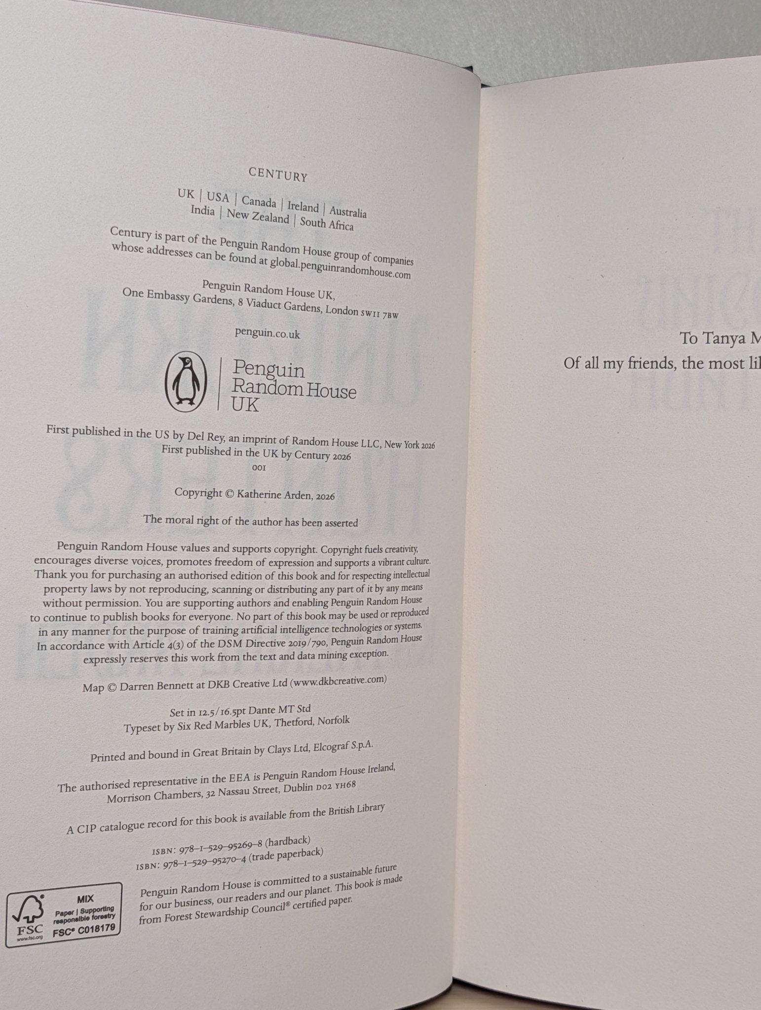 The Unicorn Hunters by Katherine Arden (Signed First Edition with sprayed edges) - Fialta Books