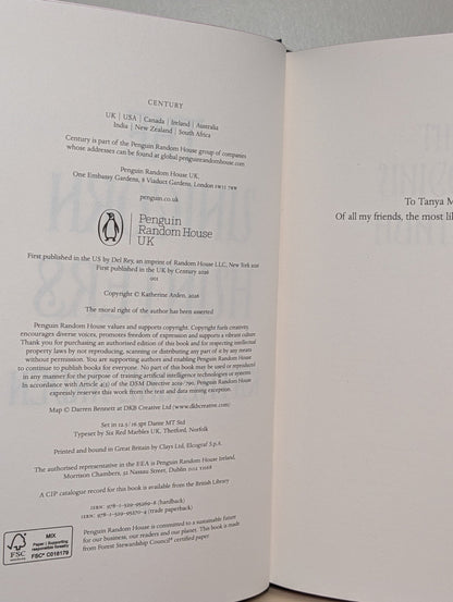 The Unicorn Hunters by Katherine Arden (Signed First Edition with sprayed edges) - Fialta Books