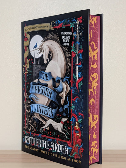 The Unicorn Hunters by Katherine Arden (Signed First Edition with sprayed edges) - Fialta Books
