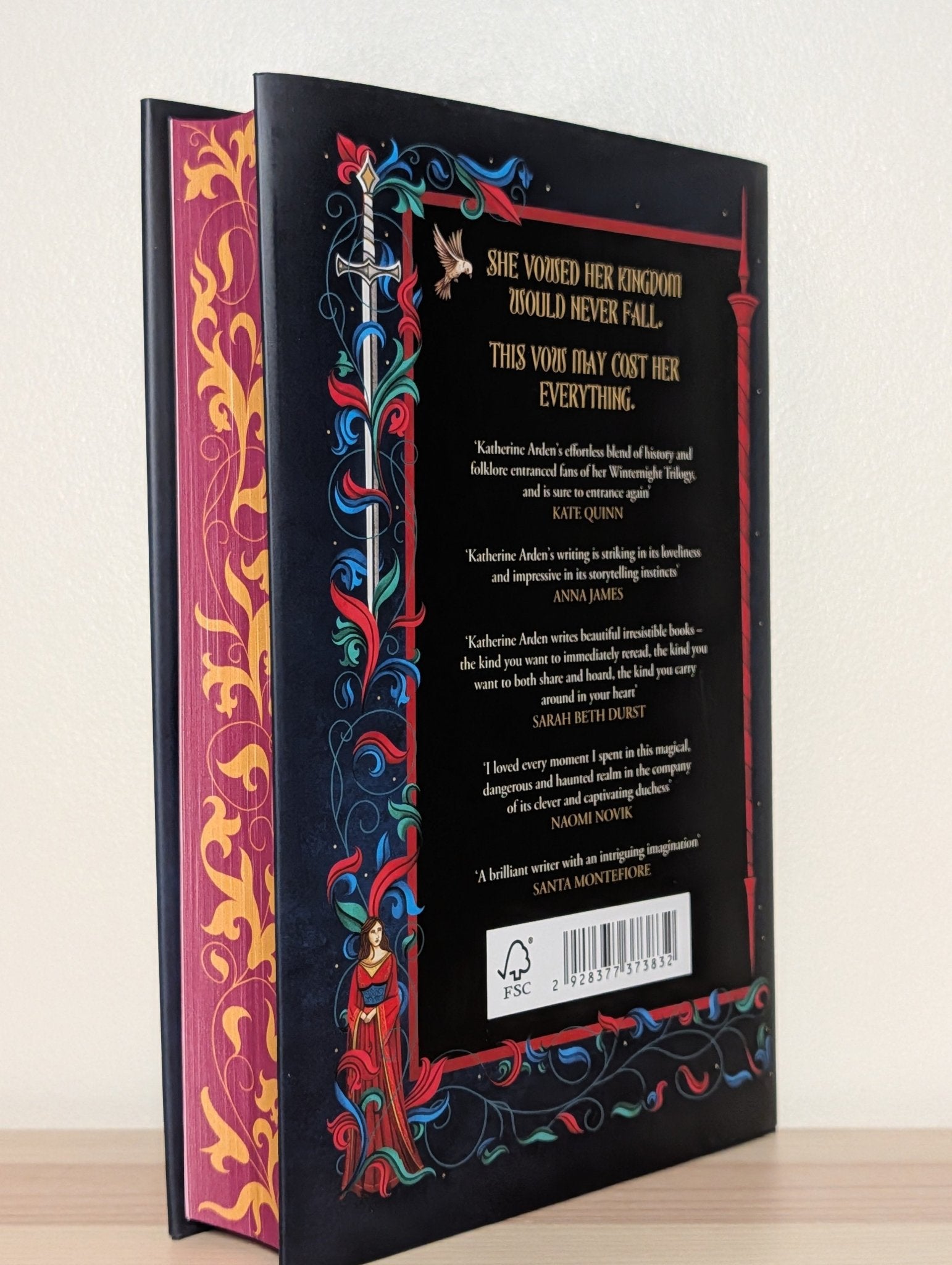 The Unicorn Hunters by Katherine Arden (Signed First Edition with sprayed edges) - Fialta Books