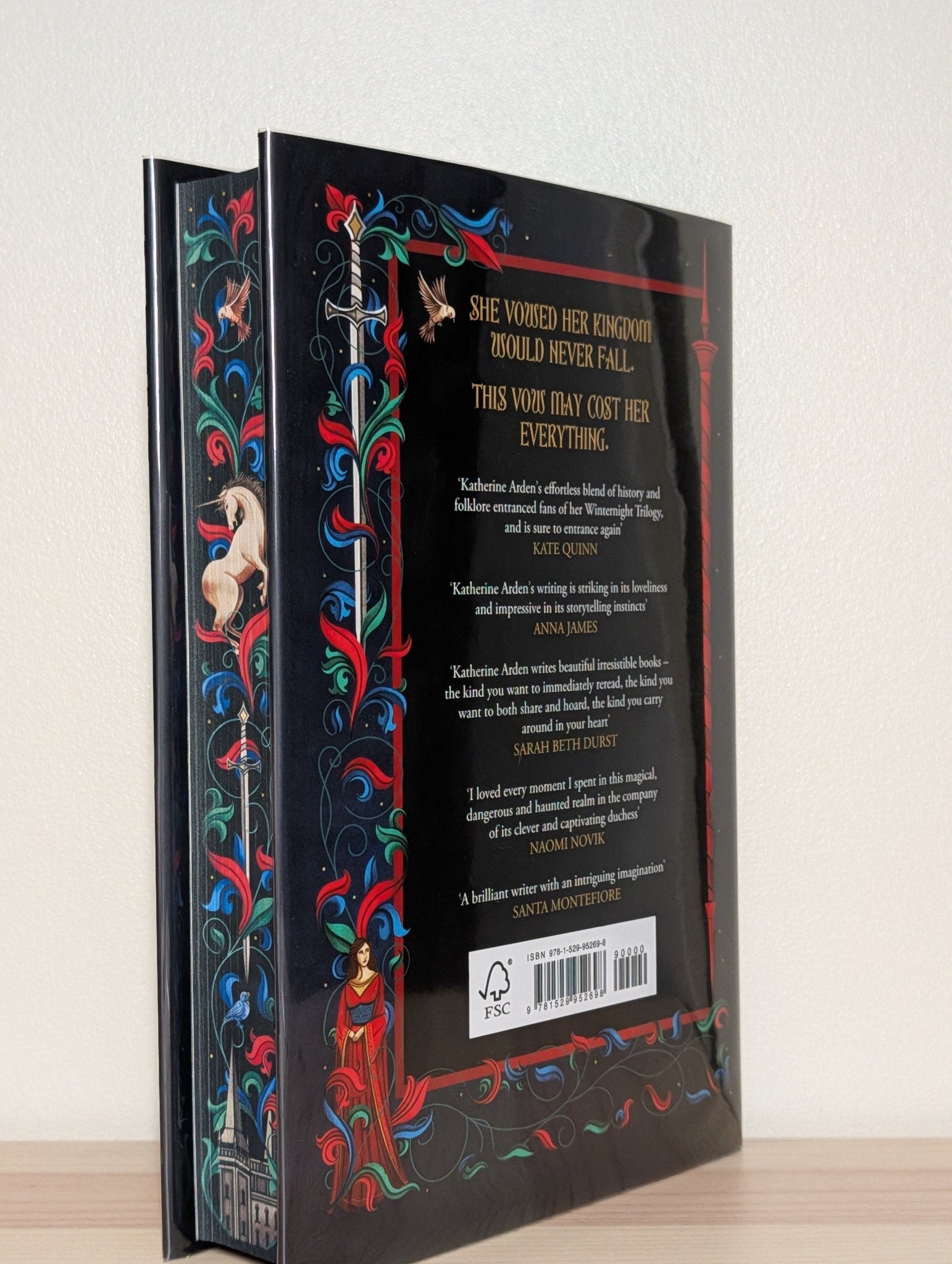The Unicorn Hunters by Katherine Arden (Signed Numbered Edition with sprayed edges) - Fialta Books