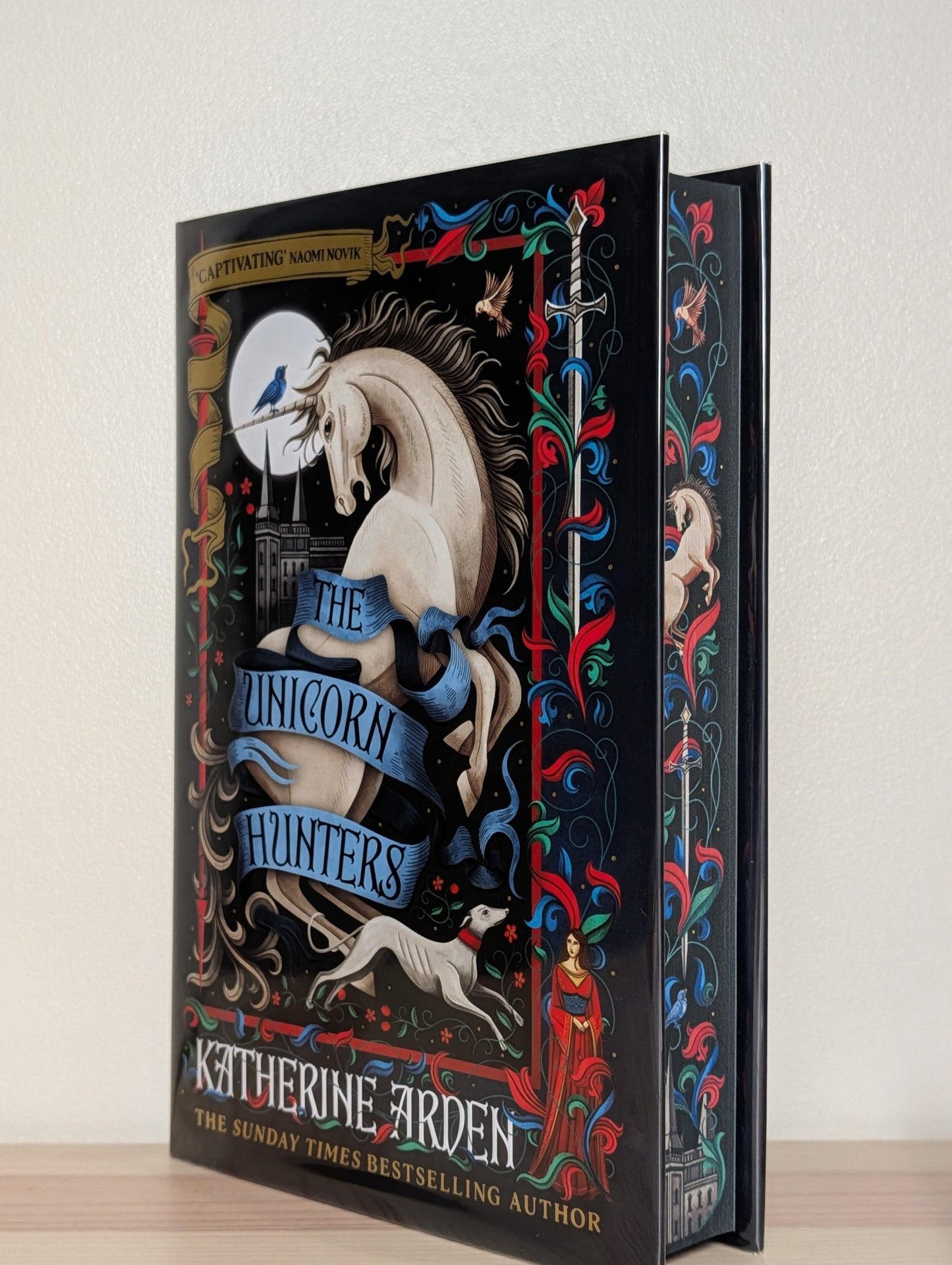 The Unicorn Hunters by Katherine Arden (Signed Numbered Edition with sprayed edges) - Fialta Books