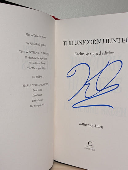 The Unicorn Hunters by Katherine Arden (Signed with sprayed edges) - Fialta Books