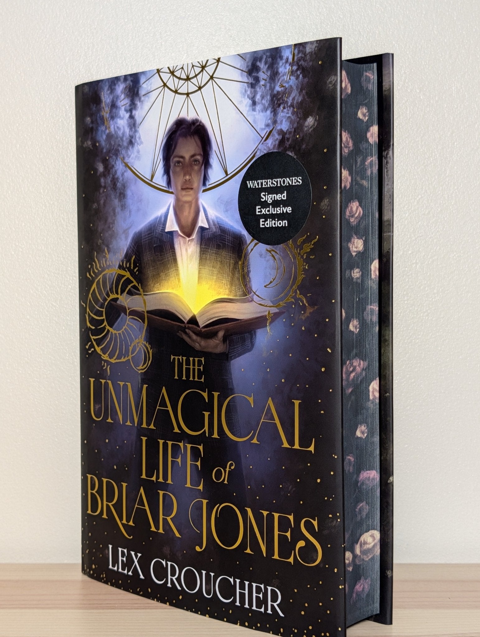 The Unmagical Life of Briar Jones by Lex Croucher (Signed First Edition with sprayed edges) - Fialta Books