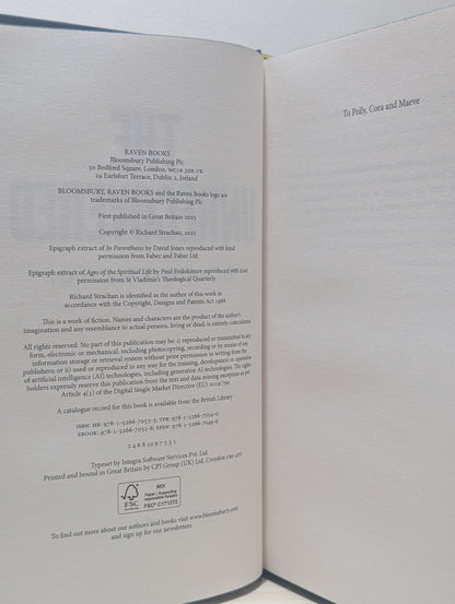 The Unrecovered by Richard Strachan (Signed First Edition with sprayed edges) - Fialta Books