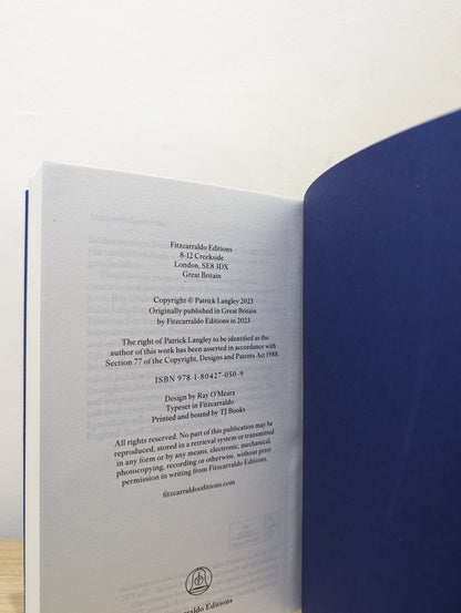 The Variations by Patrick Langley (Signed Dated First Edition) - Fialta Books