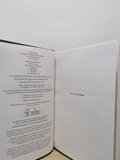 The Virgin Suicides by Jeffrey Eugenides (Signed Anniversary Edition) - Fialta Books
