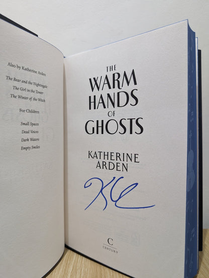 The Warm Hands of Ghosts by Katherine Arden (Signed First Edition with sprayed edges) - Fialta Books