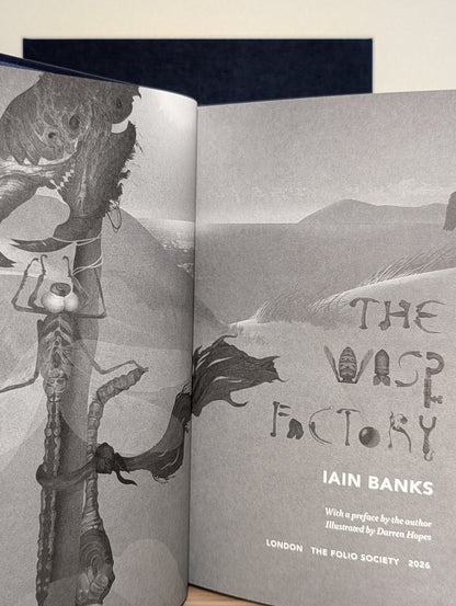 The Wasp Factory by Iain Banks (Folio Limited Edition) - Fialta Books