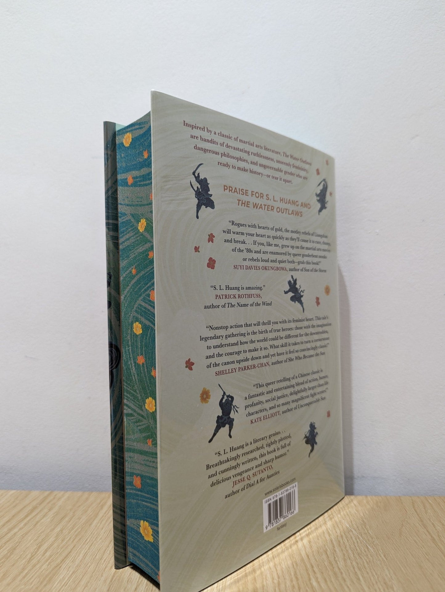 The Water Outlaws by S. L. Huang (Signed Numbered First Edition with sprayed edges) - Fialta Books