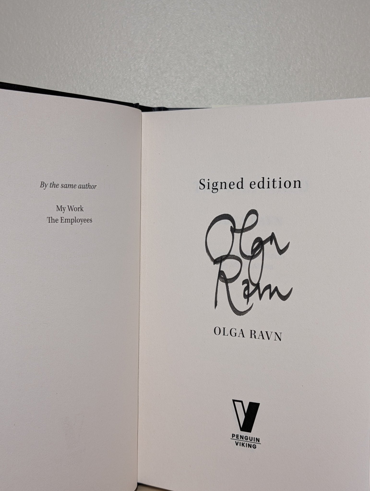 The Wax Child by Olga Ravn (Signed First Edition) - Fialta Books
