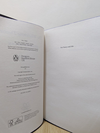 The Whalebone Theatre by Joanna Quinn (Signed First Edition with sprayed edges) - Fialta Books