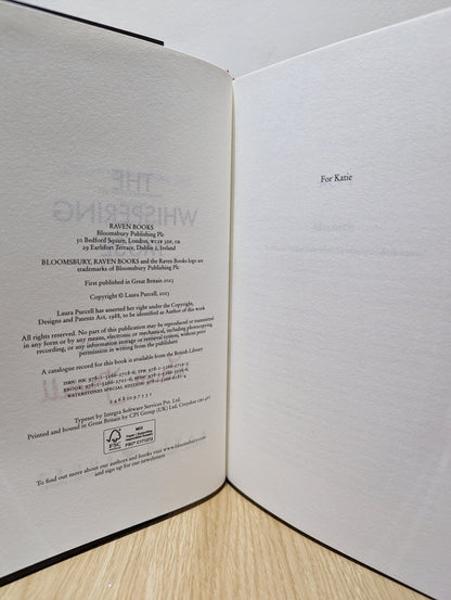 The Whispering Muse by Laura Purcell (Signed First Edition) - Fialta Books