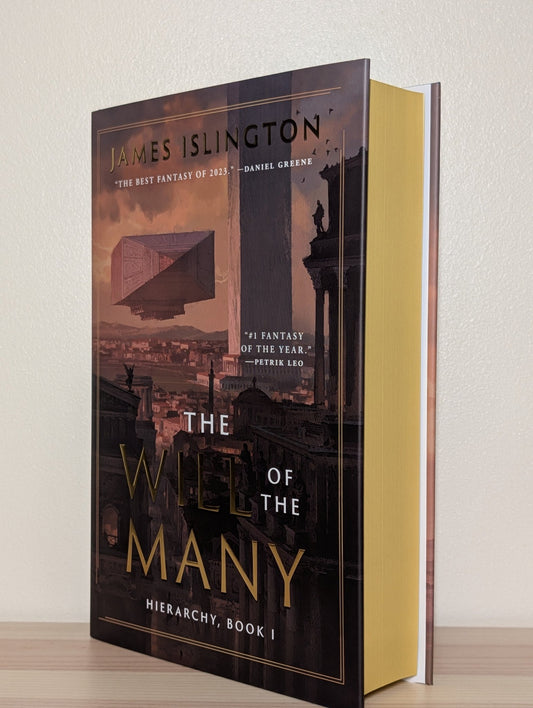 The Will of the Many by James Islington (Signed with sprayed edges) - Fialta Books