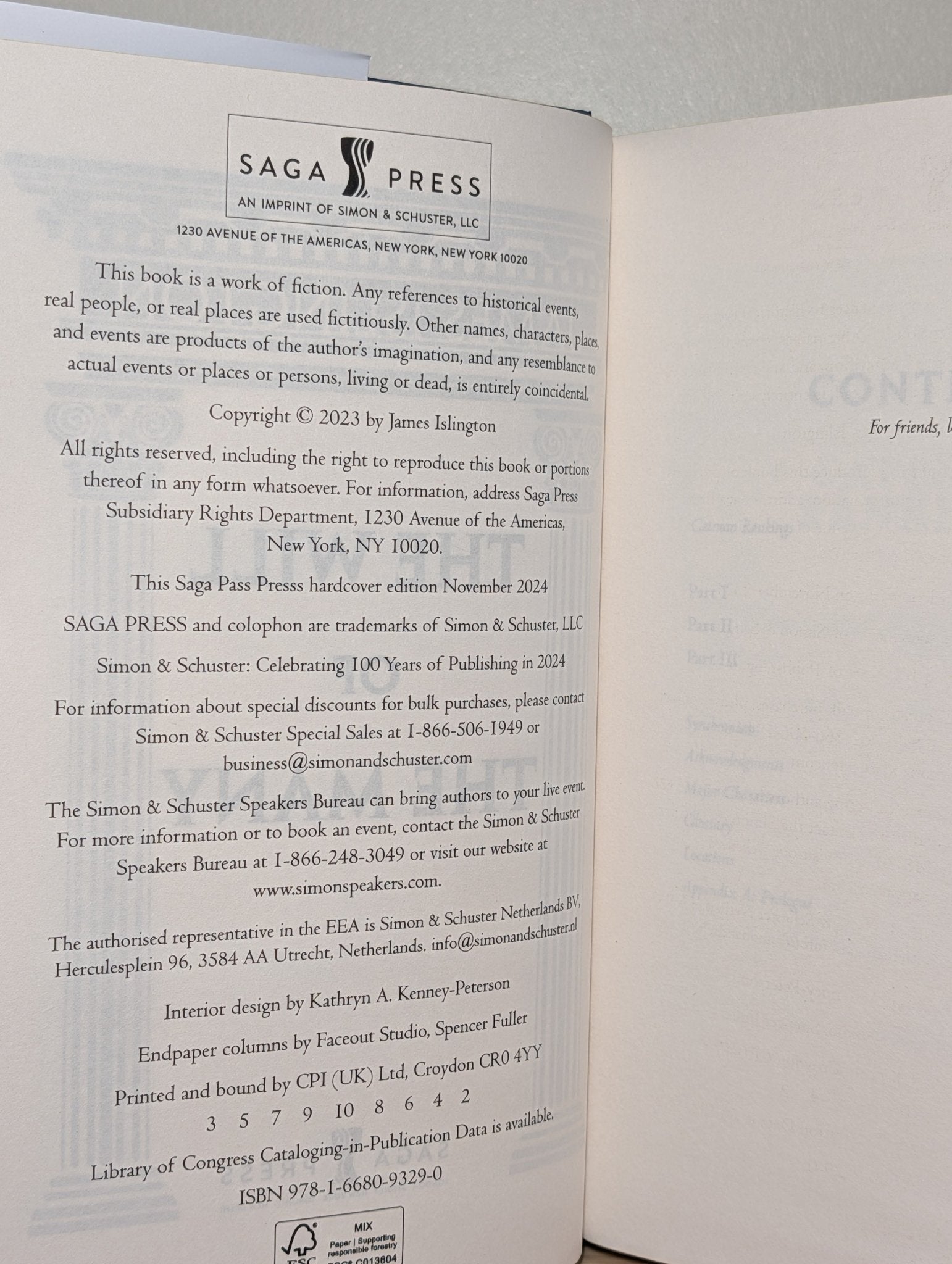 The Will of the Many by James Islington (Signed with sprayed edges) - Fialta Books