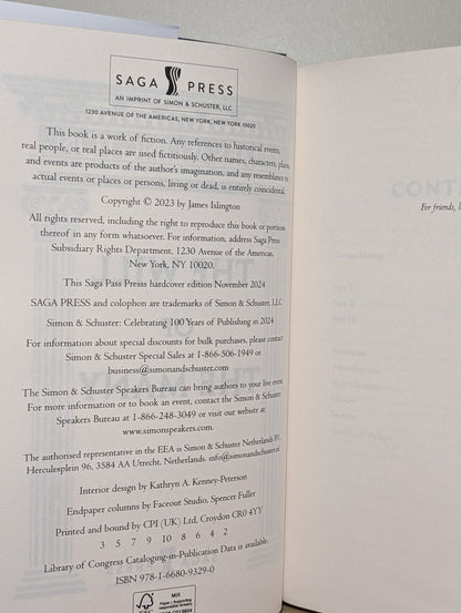 The Will of the Many by James Islington (Signed with sprayed edges) - Fialta Books