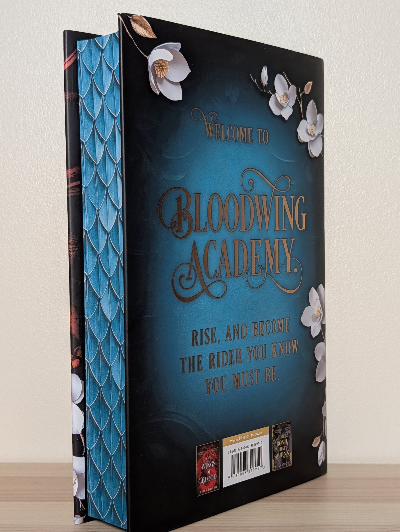 The Wings That Bind by Briar Boleyn (First Edition with sprayed edges) - Fialta Books