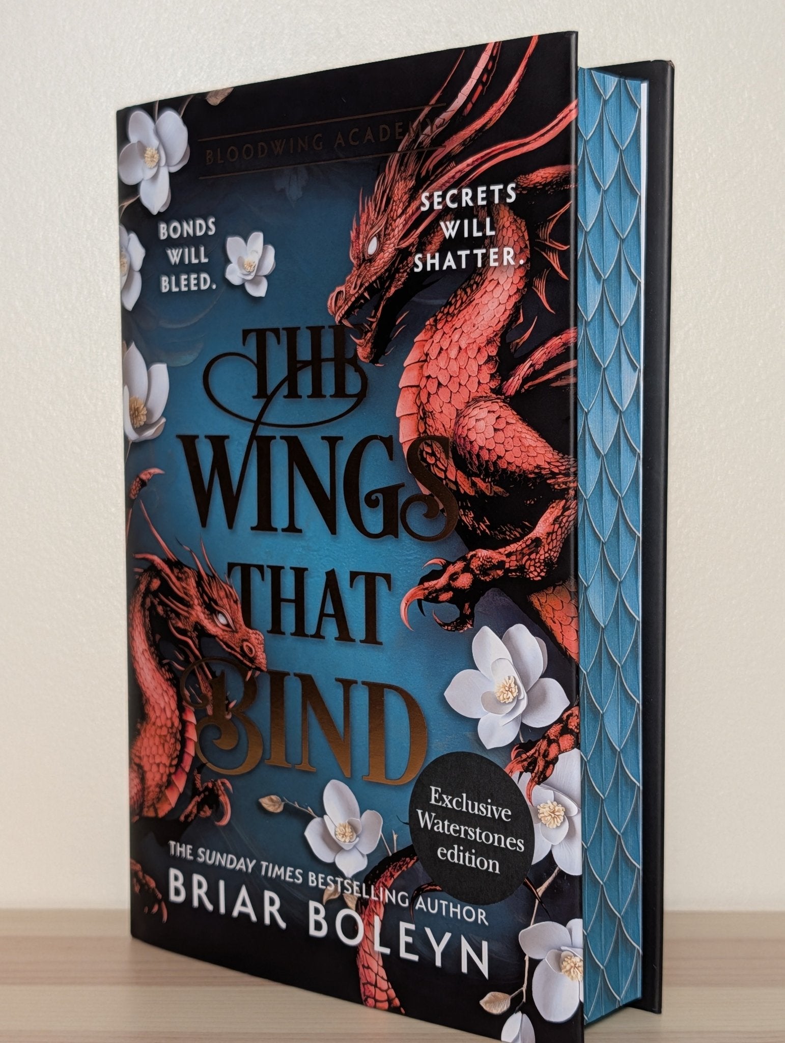 The Wings That Bind by Briar Boleyn (First Edition with sprayed edges) - Fialta Books