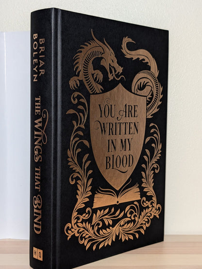 The Wings That Bind by Briar Boleyn (First Edition with sprayed edges) - Fialta Books