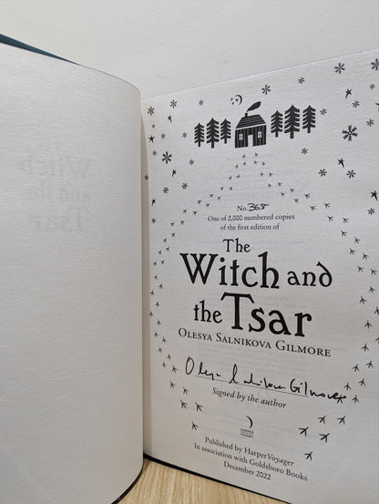 The Witch and the Tsar by Olesya Salnikova Gilmore (Signed Numbered First Edition with sprayed edges) - Fialta Books