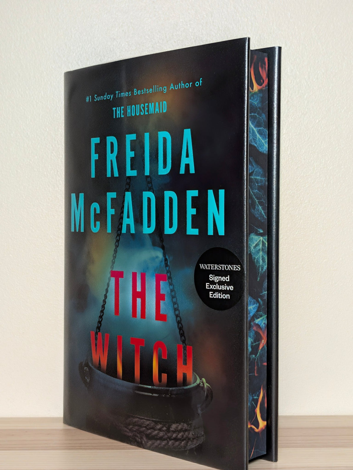 The Witch by Freida McFadden (Signed First Edition with sprayed edges) - Fialta Books