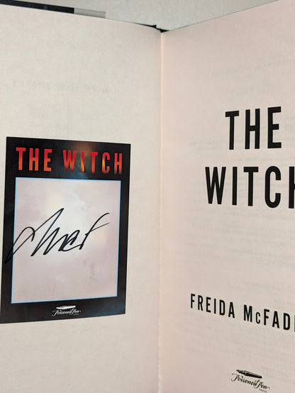 The Witch by Freida McFadden (Signed First Edition with sprayed edges) - Fialta Books