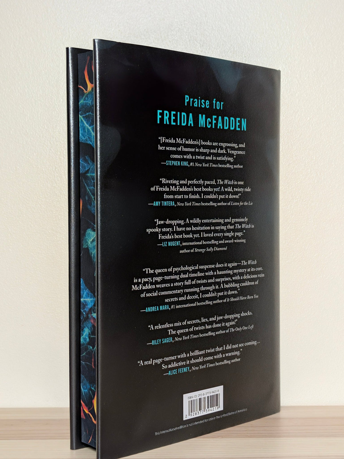 The Witch by Freida McFadden (Signed First Edition with sprayed edges) - Fialta Books