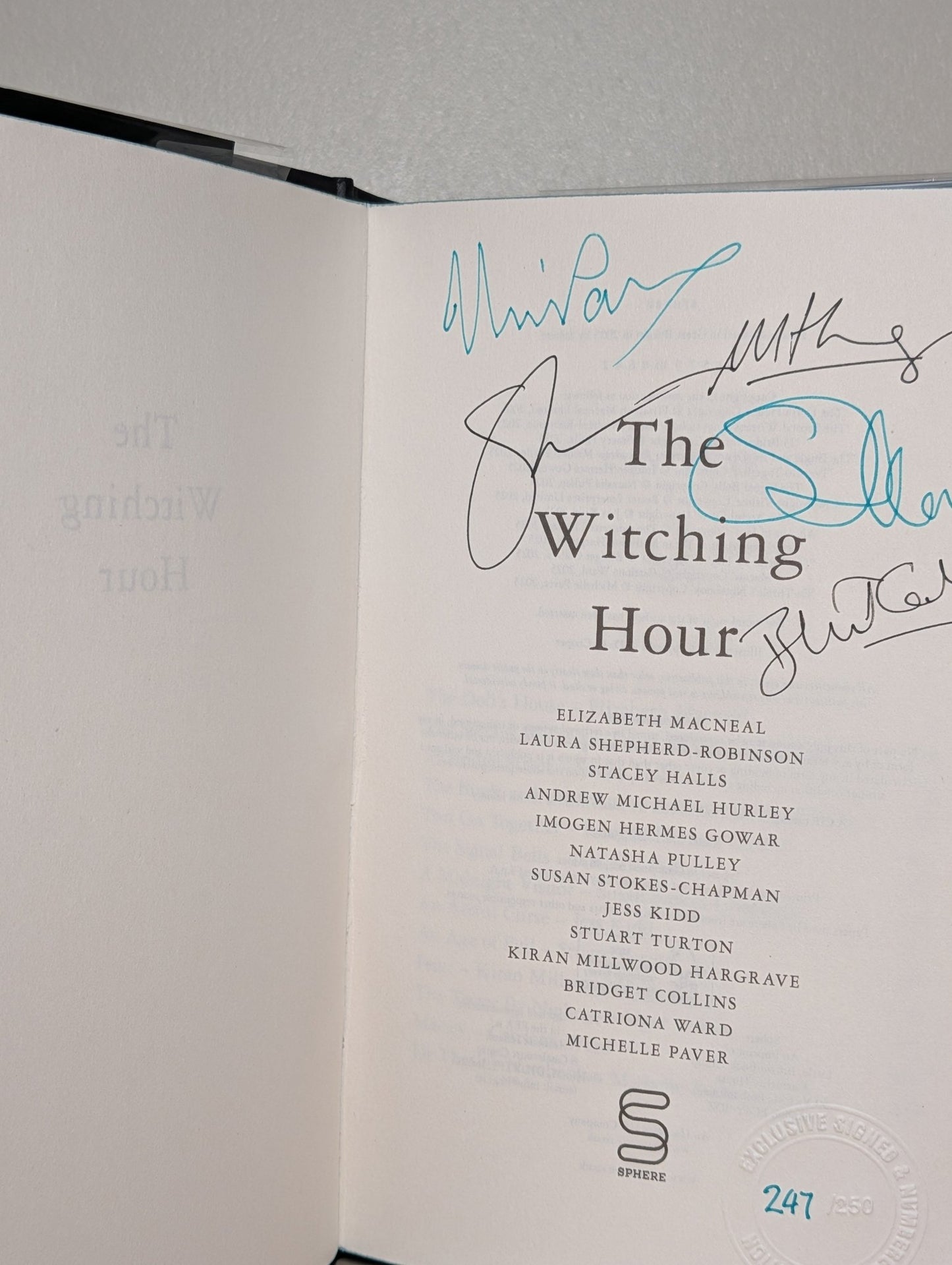 The Witching Hour (Multi Signed First Edition) - Fialta Books