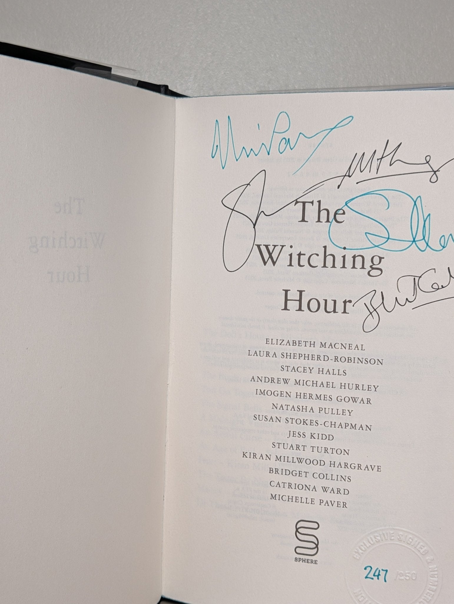 The Witching Hour (Multi Signed First Edition) - Fialta Books