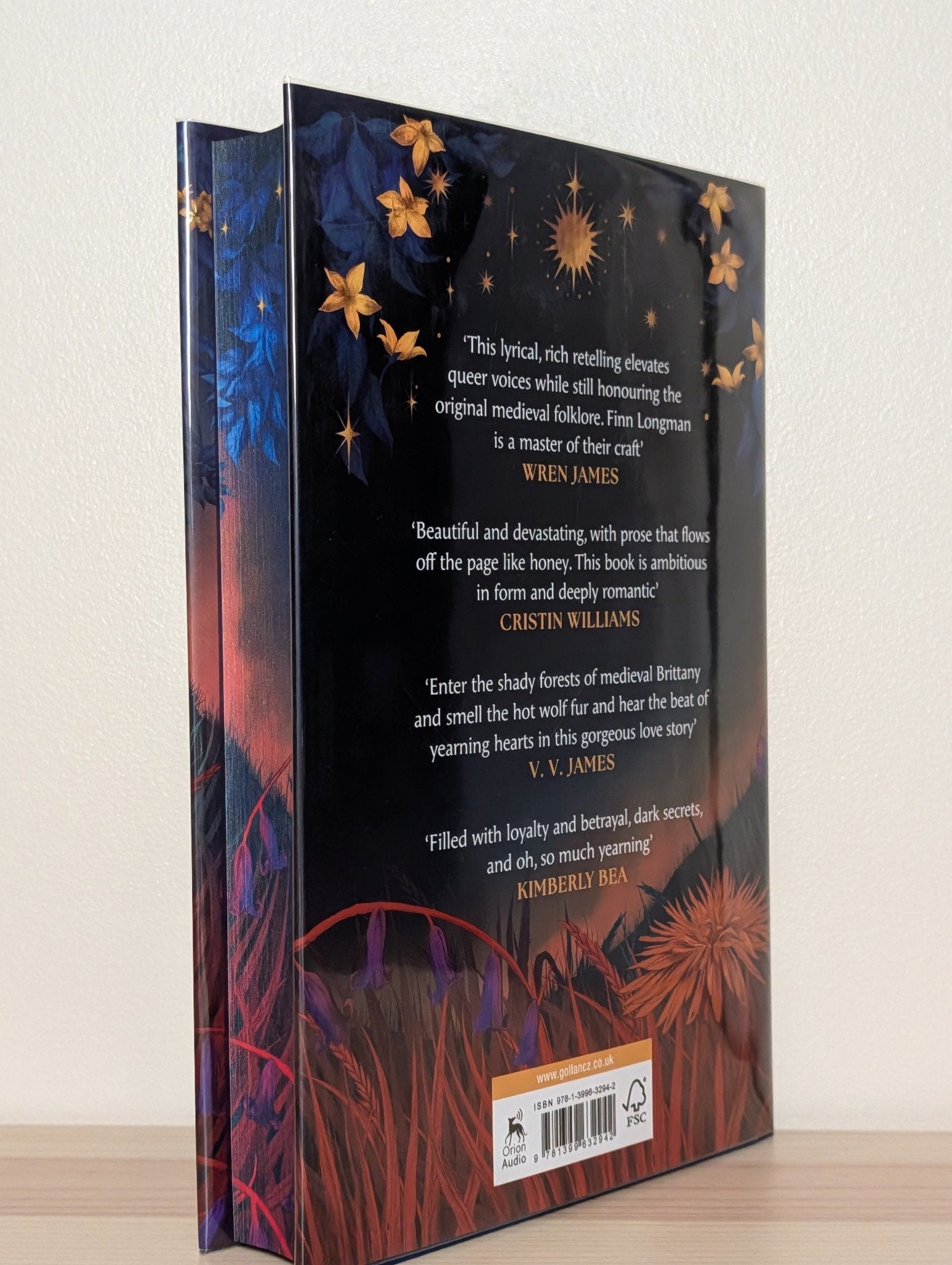 The Wolf and His King by Finn Longman (Signed Numbered Edition with sprayed edges) - Fialta Books