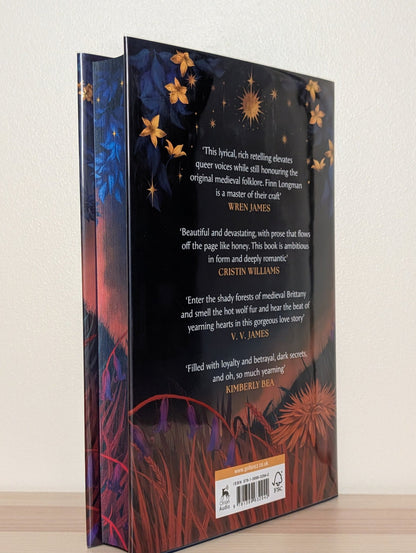 The Wolf and His King by Finn Longman (Signed Numbered Edition with sprayed edges) - Fialta Books