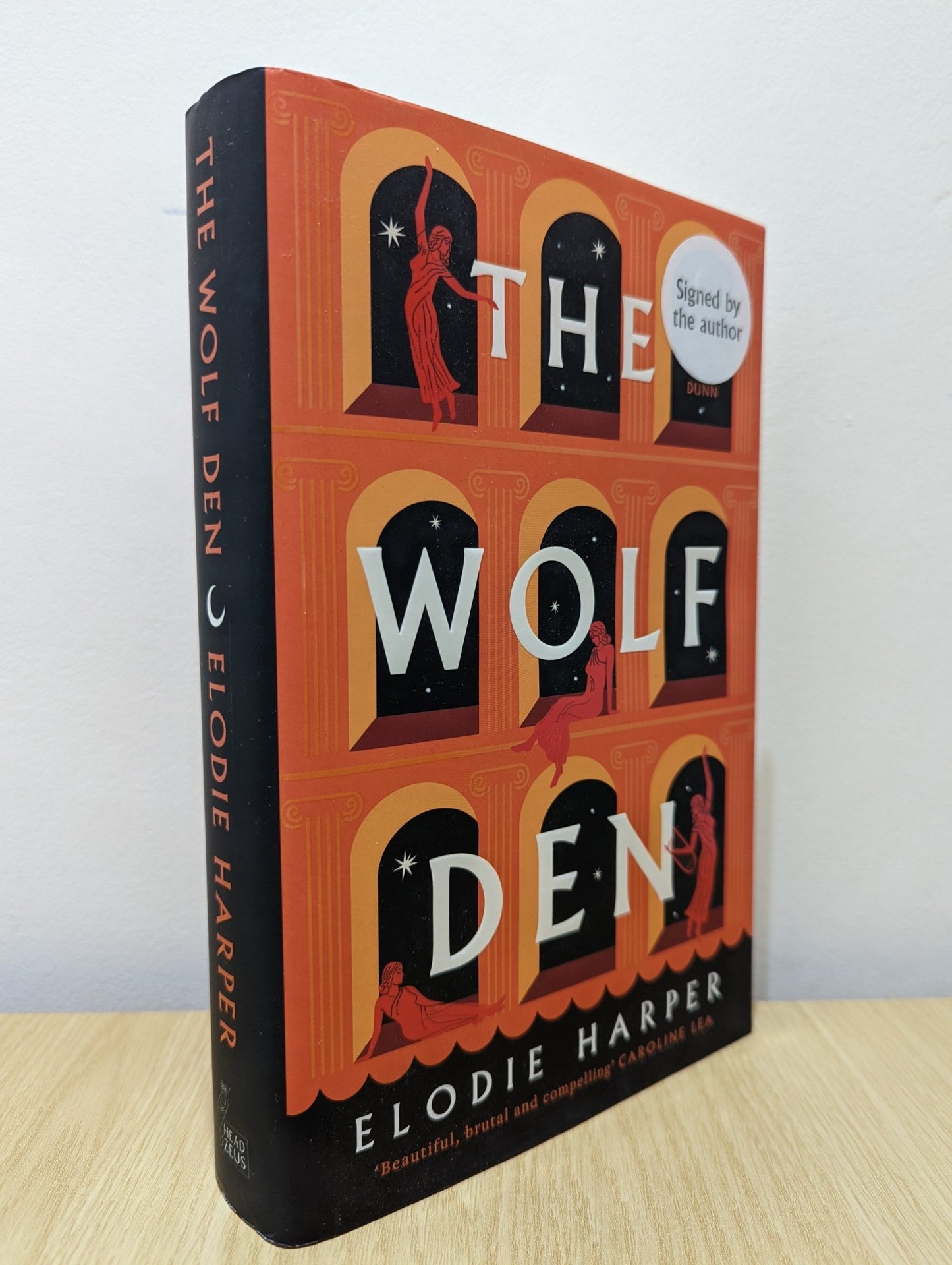 The Wolf Den by Elodie Harper (Signed First Edition) - Fialta Books