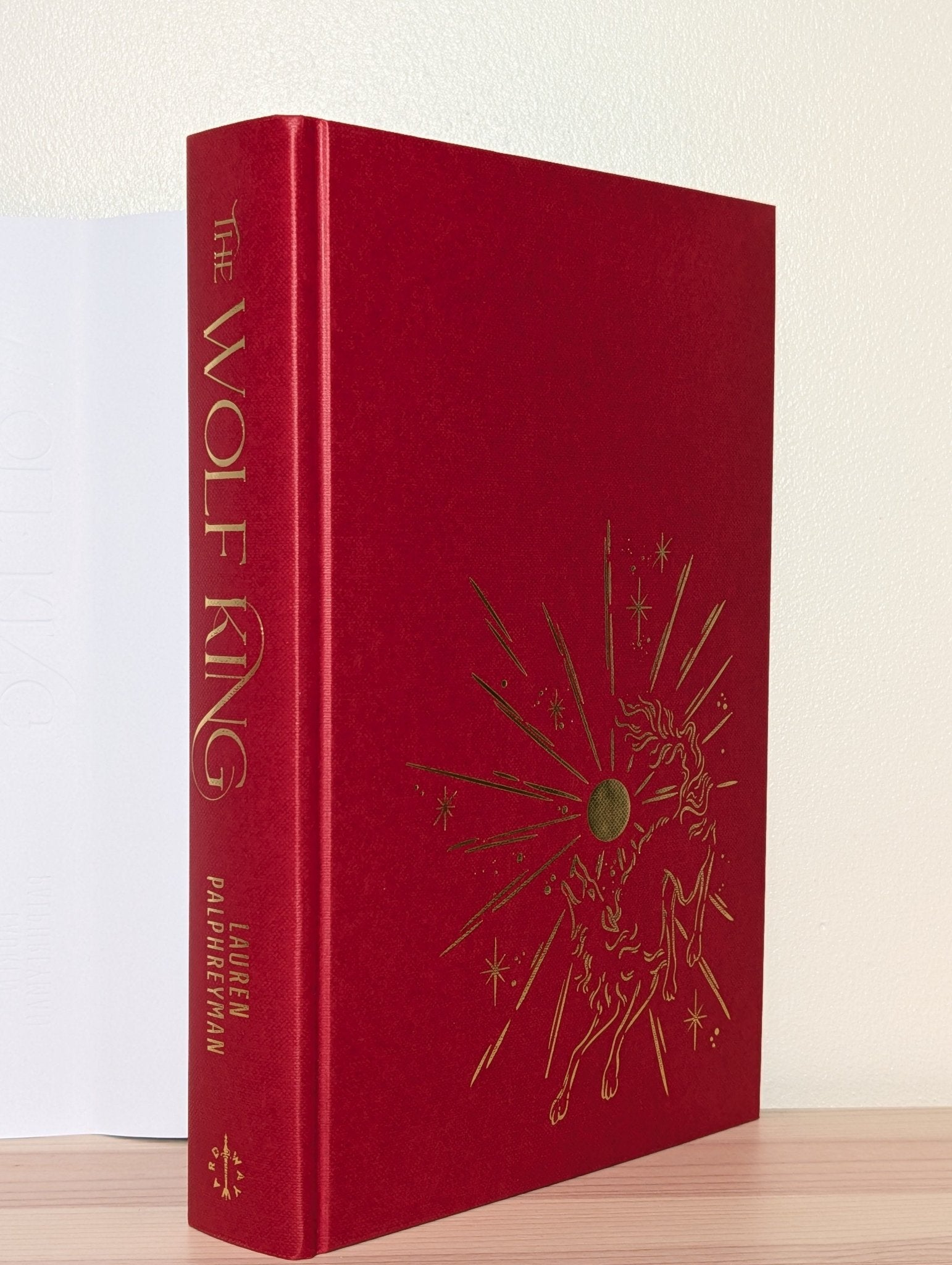 The Wolf King by Lauren Palphreyman (First Edition with sprayed edges) - Fialta Books
