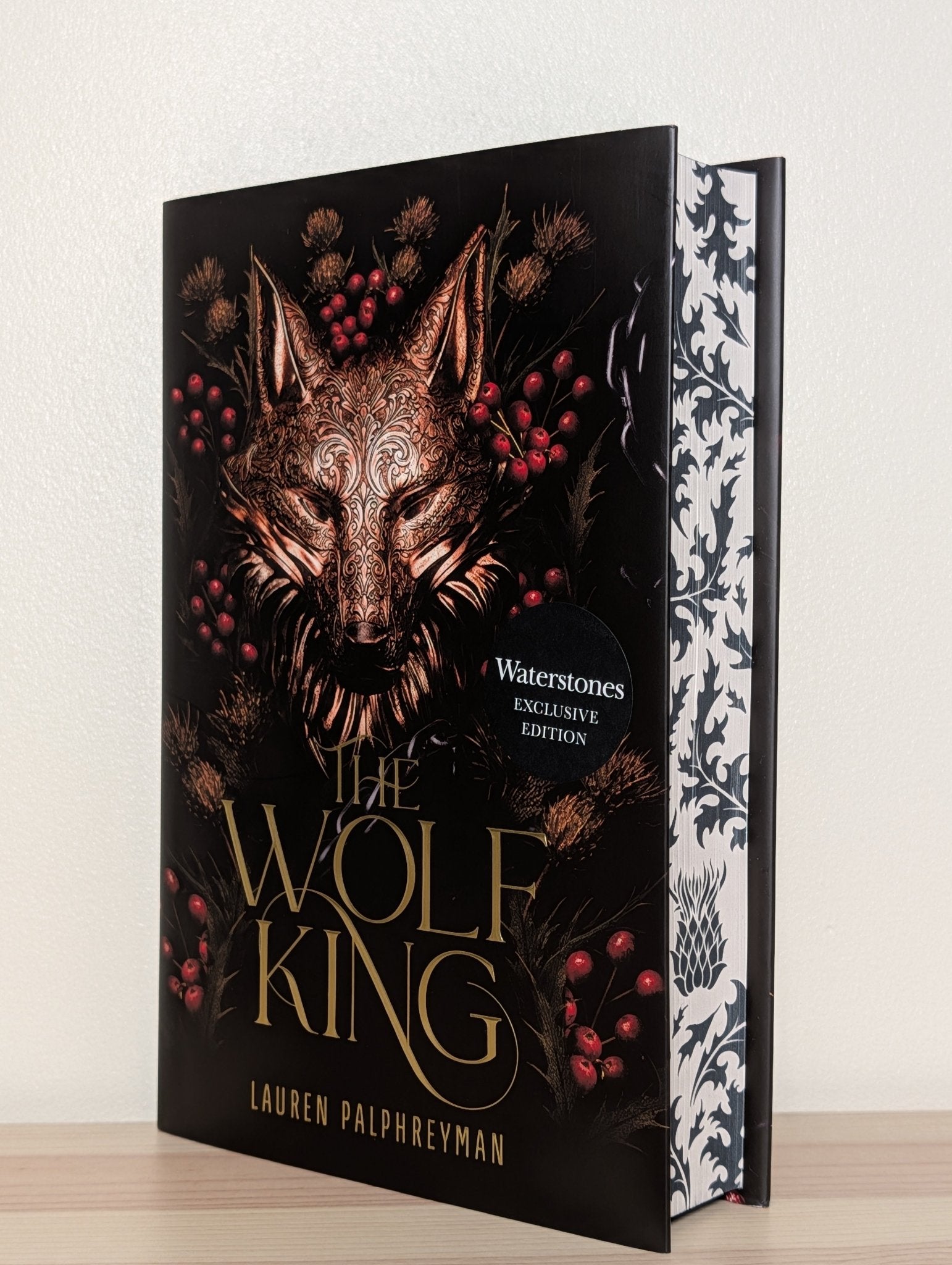 The Wolf King by Lauren Palphreyman (First Edition with sprayed
