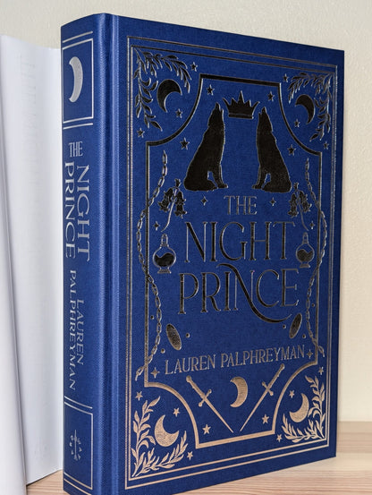 The Wolf King; Night Prince by Lauren Palphreyman (Signed with sprayed edges) - Fialta Books