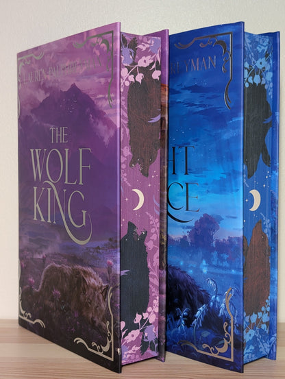 The Wolf King; Night Prince by Lauren Palphreyman (Signed with sprayed edges) - Fialta Books