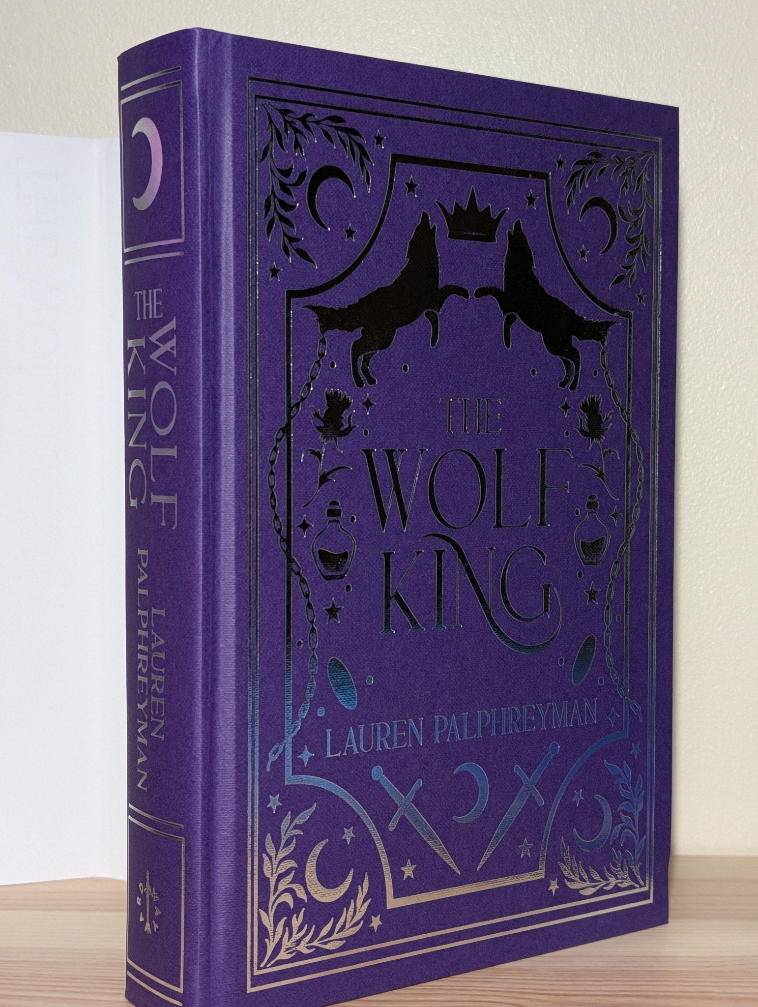 The Wolf King; Night Prince by Lauren Palphreyman (Signed with sprayed edges) - Fialta Books