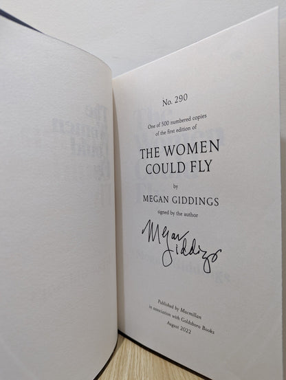 The Women Could Fly by Megan Giddings (Signed First Edition with sprayed edges) - Fialta Books