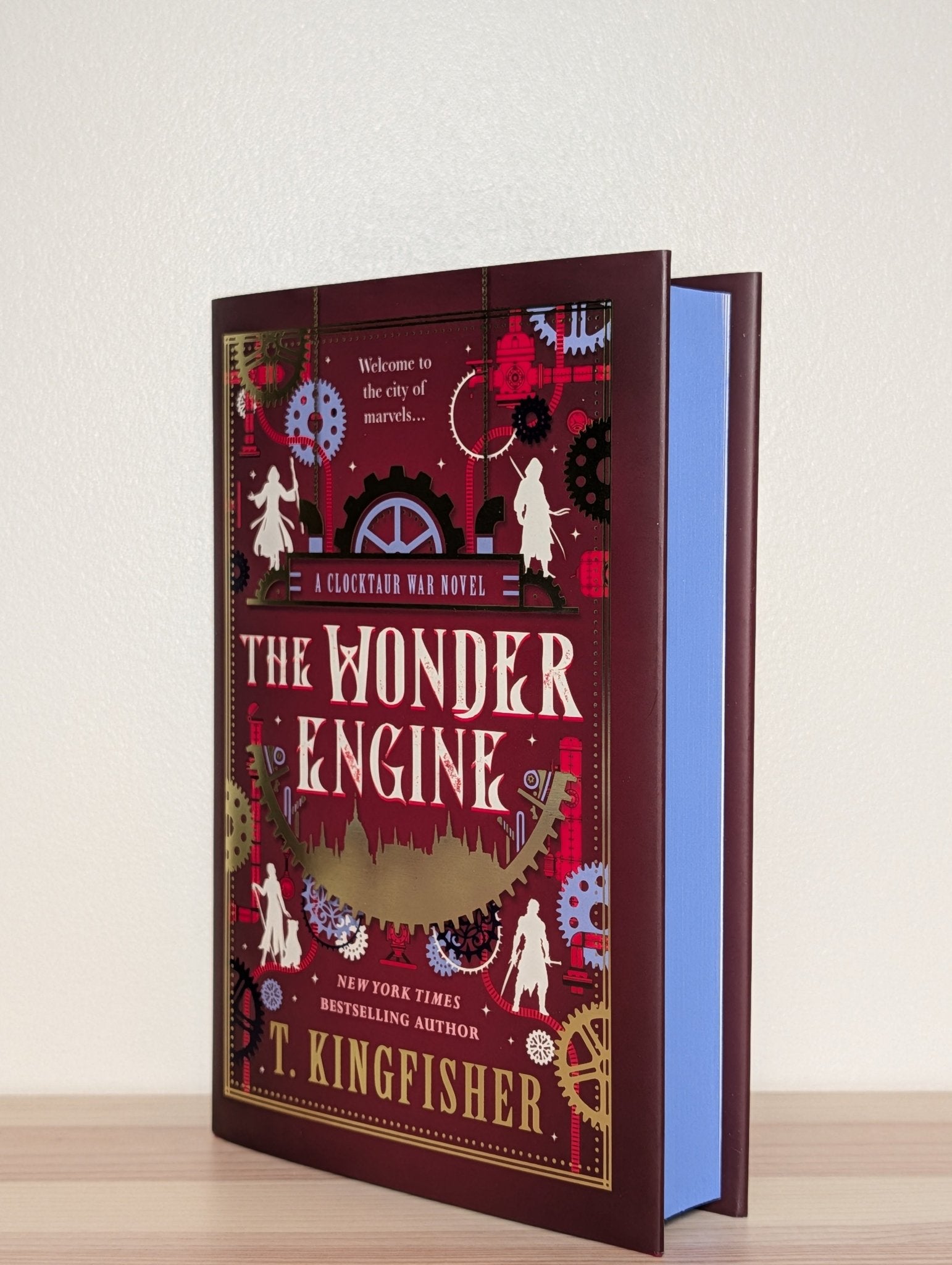 The Wonder Engine: The Clocktaur War 2 by T. Kingfisher (Signed First Edition with sprayed edges) - Fialta Books